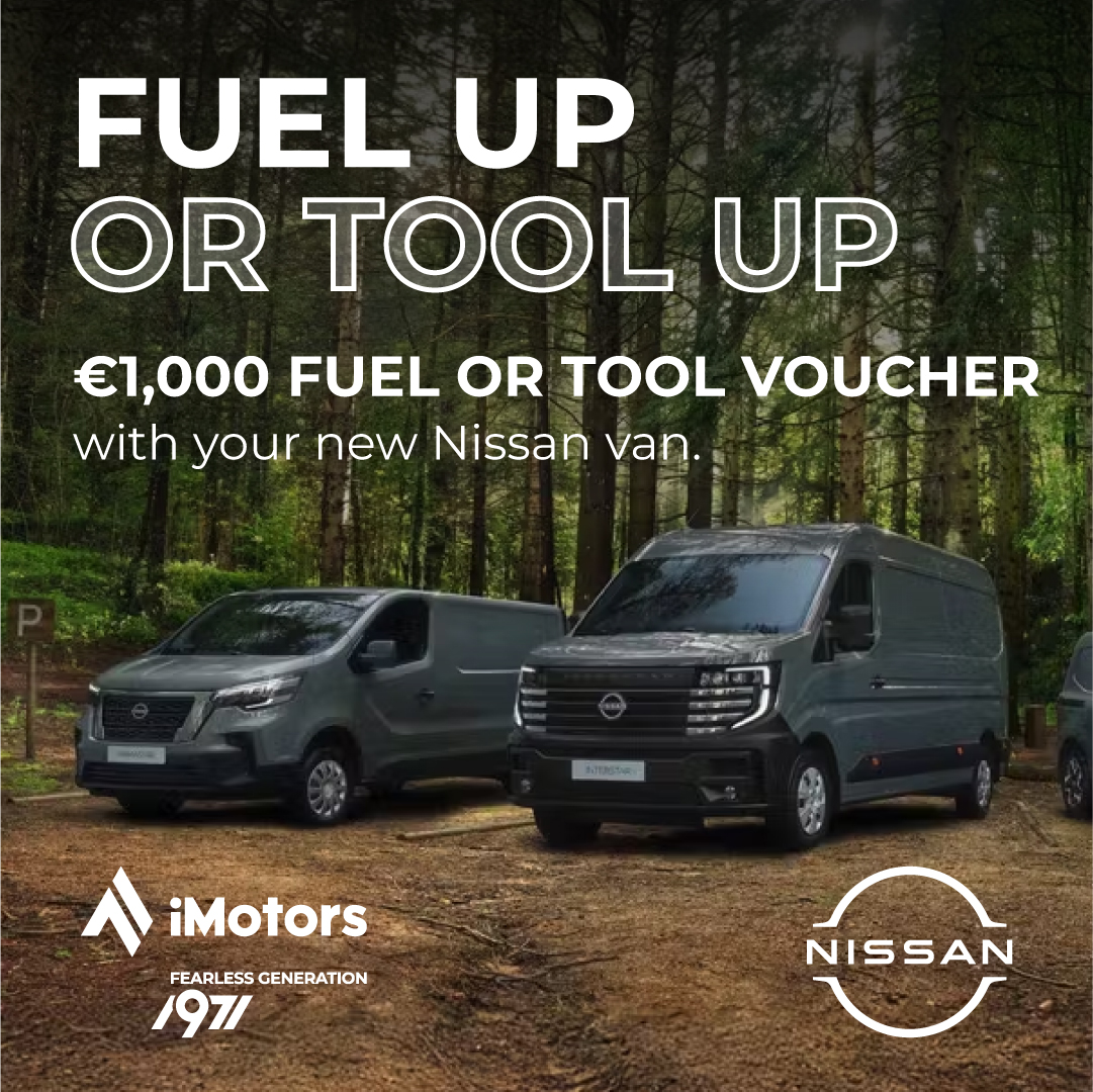 Fuel Up or Tool Up with Nissan Vans